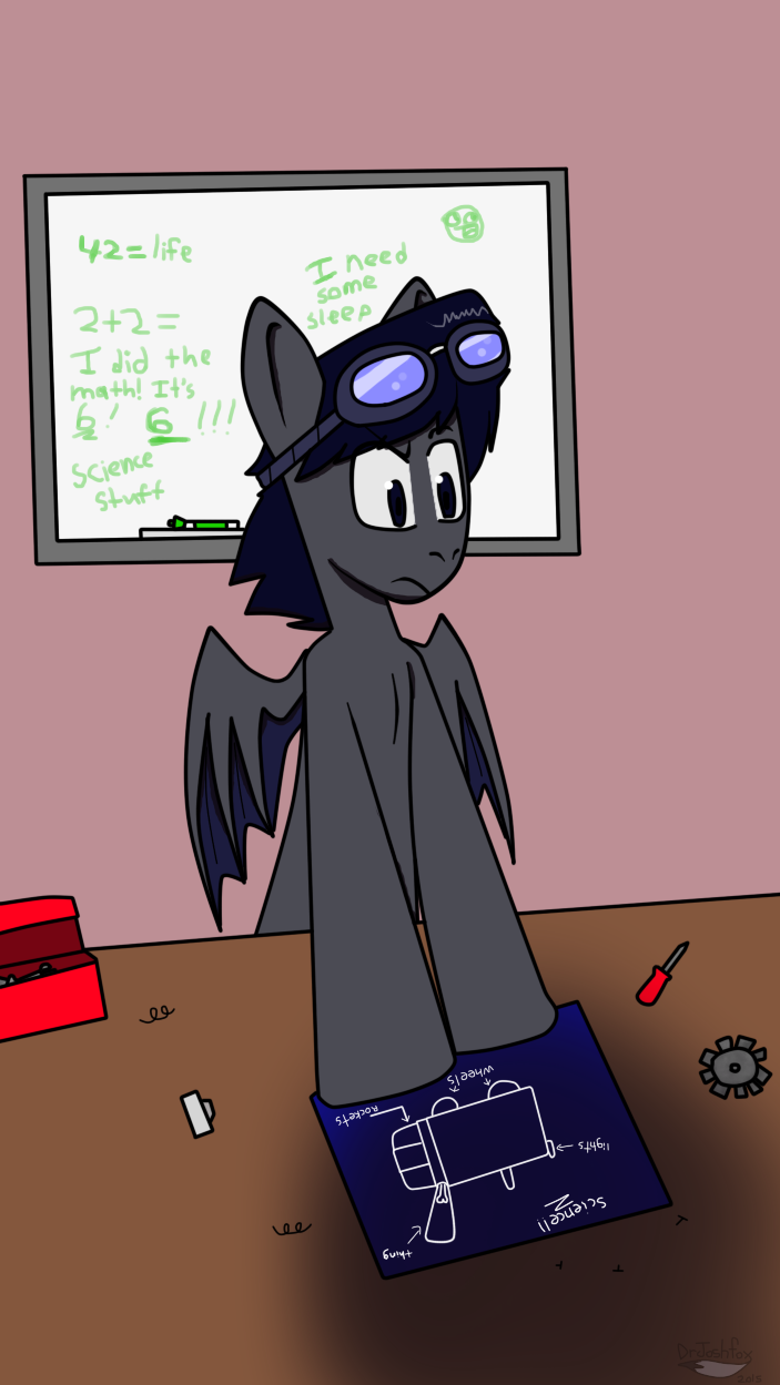 Pony Overworked Pony At Work by DrJoshfox on DeviantArt