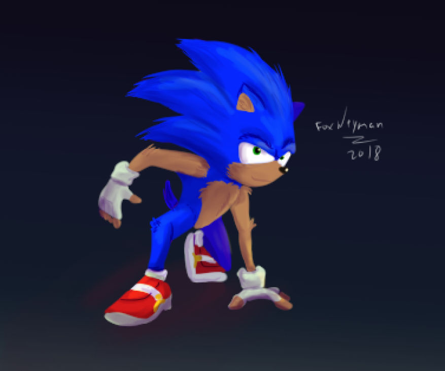 Sonic Movie Redraw By Drjoshfox On Deviantart Sonic Movie Redraw By Drjoshfox On Deviantart