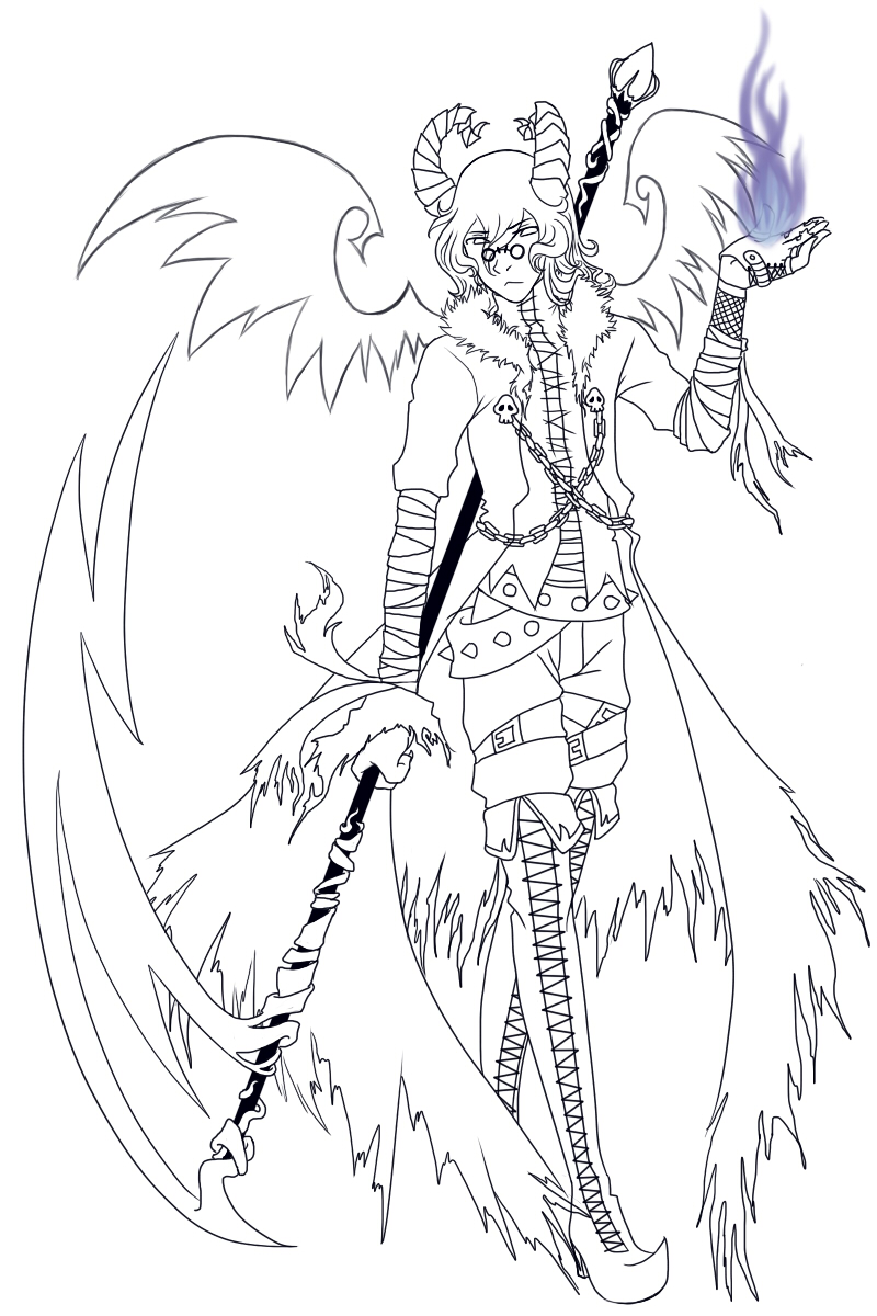 Lineart Lure Halloween