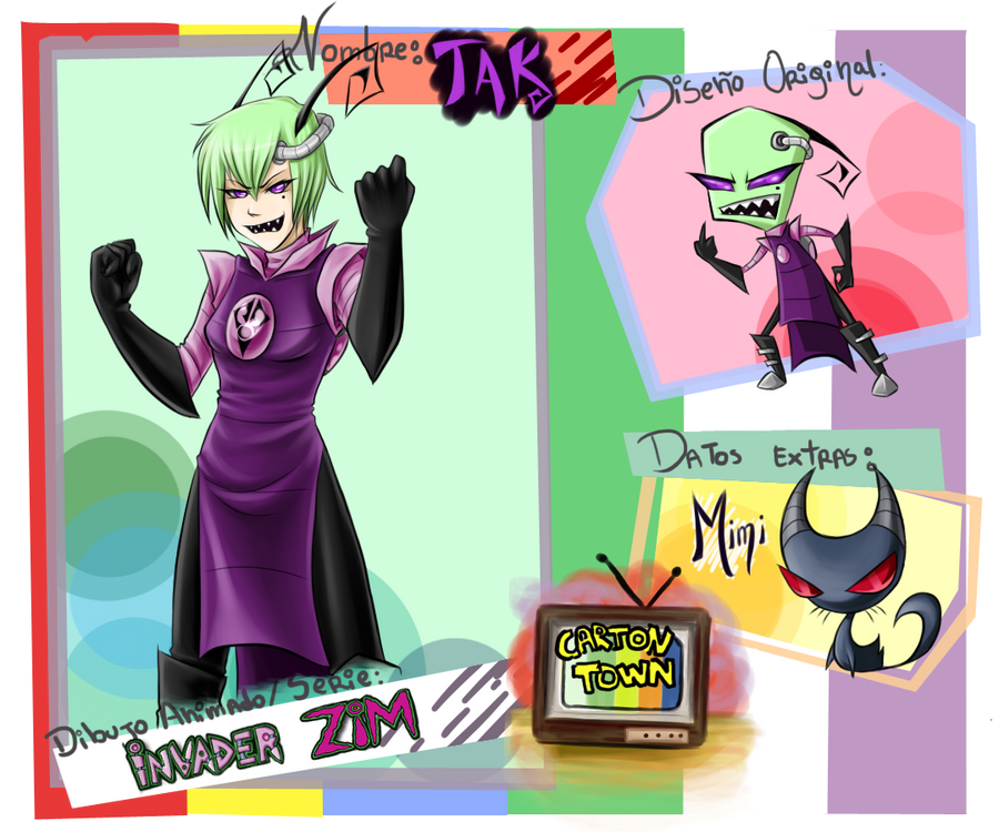 CT - Tak - Invader zim by Bludile on DeviantArt