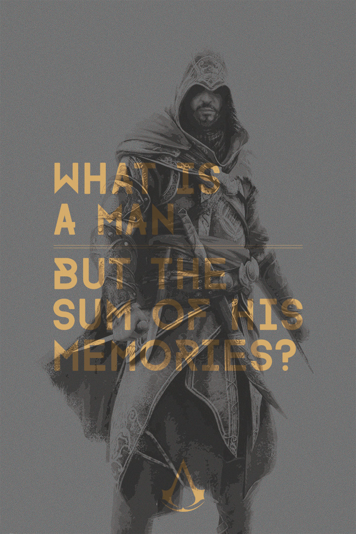 violinist shampoo gør ikke Assassin's Creed Quote Poster: Ezio (ACR) by acTurul on DeviantArt