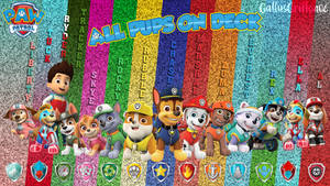 PAW Patrol All Pups On Deck (PC Wallpaper)