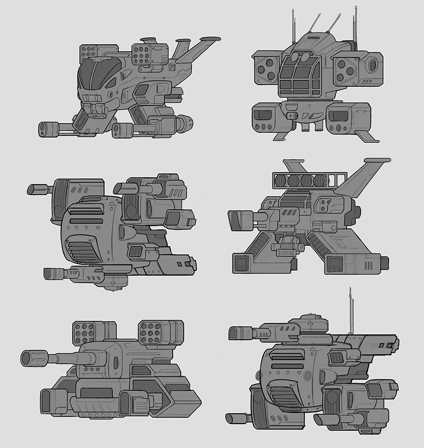 Spaceship thumbnails