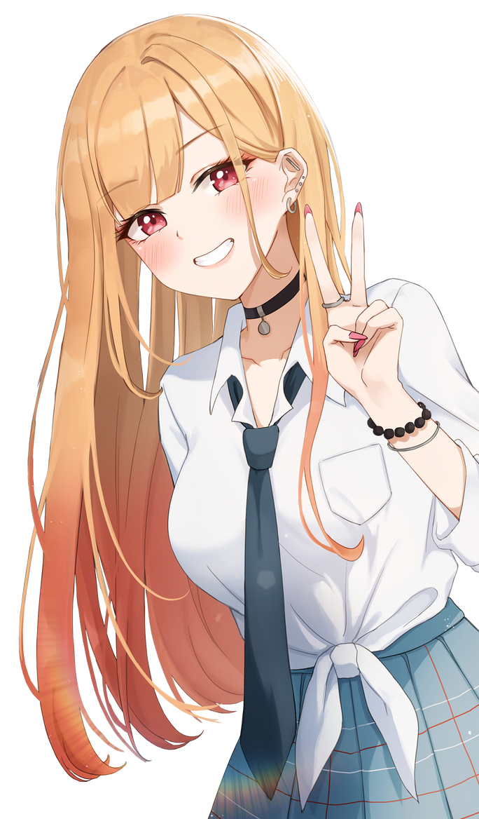 Kitagawa Marin Render by minhchauk1k on DeviantArt