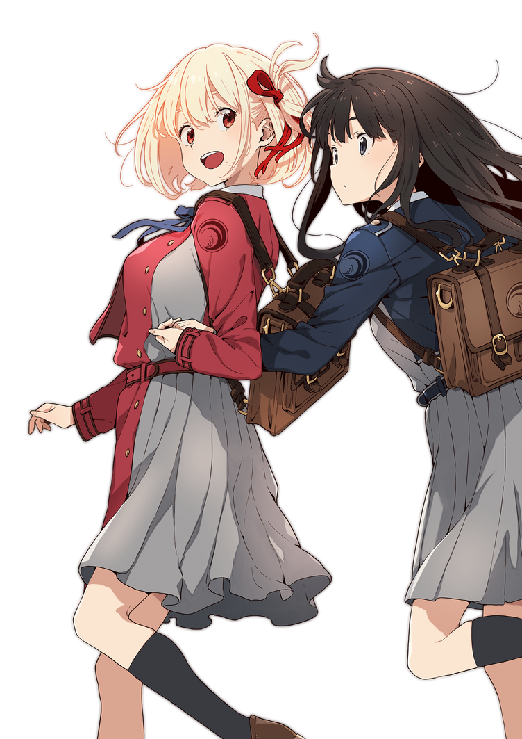 Lycoris Recoil Render by minhchauk1k on DeviantArt