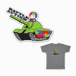 Battle Autism Tee