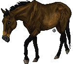 pixel horse - Cheyenne