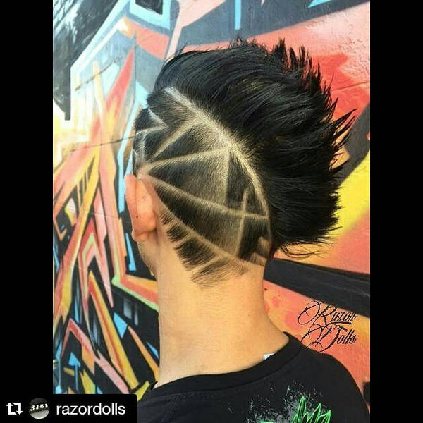 abstract hairtattoo 