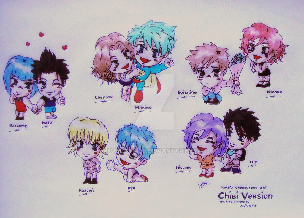 Chibi List my chibi version characters by katzuyu-26 on DeviantArt