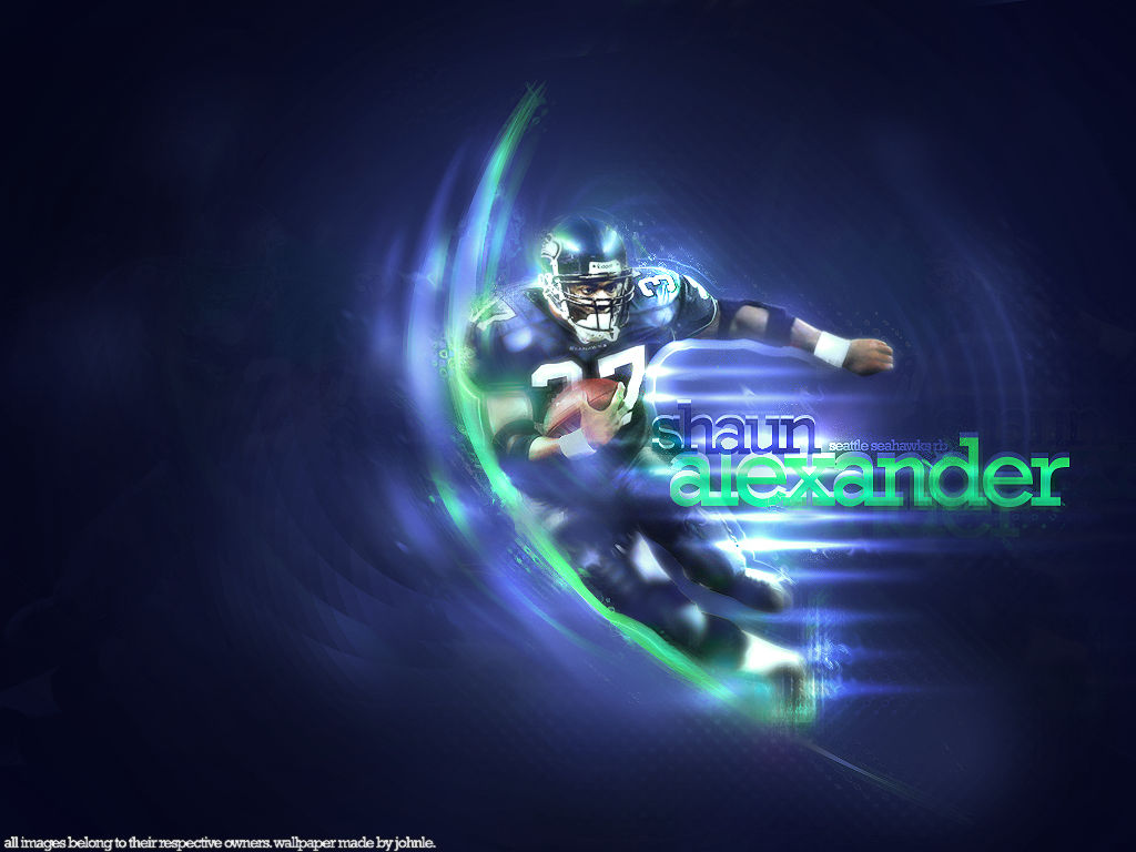 Shaun Alexander wall by johnleBP on DeviantArt