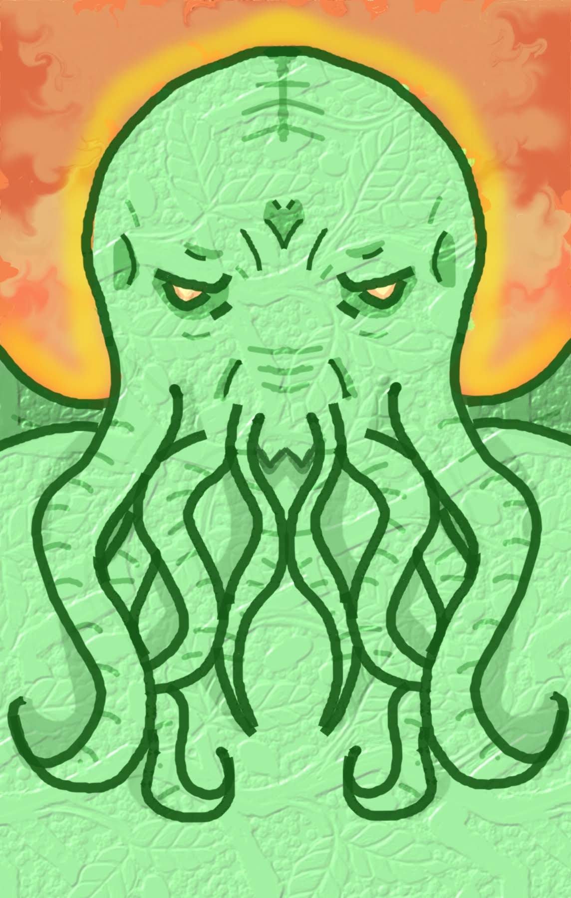 Cthulhu design by GarlicBride on DeviantArt