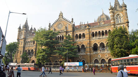 CST Local Train Station