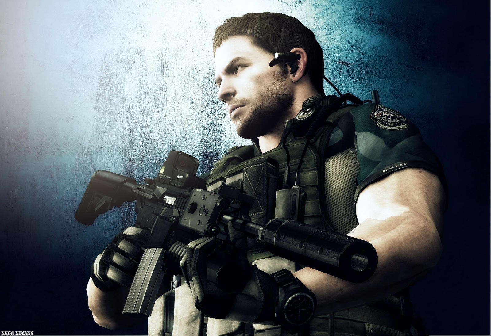 Chris Redfield By NeroNivans On DeviantArt chris-redfield-by-neronivans-on-deviantart