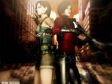 Ada Wong and Jill Valentine