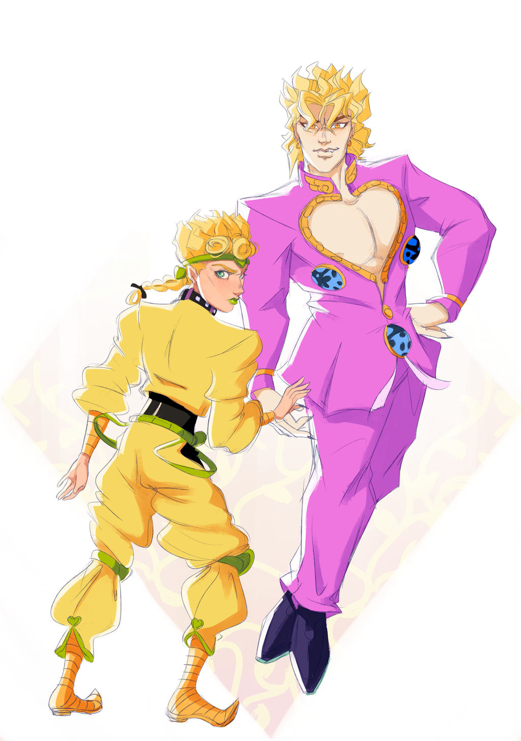 Giorno/Dio Outfit Swap by Ink-Dash on DeviantArt