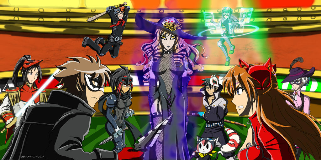 Persona 5 Crossover Project By Punkbot08 On DeviantArt persona-5-crossover-project-by-punkbot08-on-deviantart