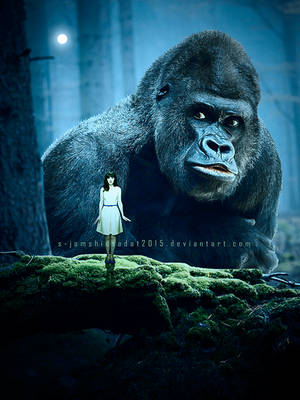 A Moony Night for KING KONG by S-JamshidSadat2015 A Moony Night for KING KONG by S-JamshidSadat2015