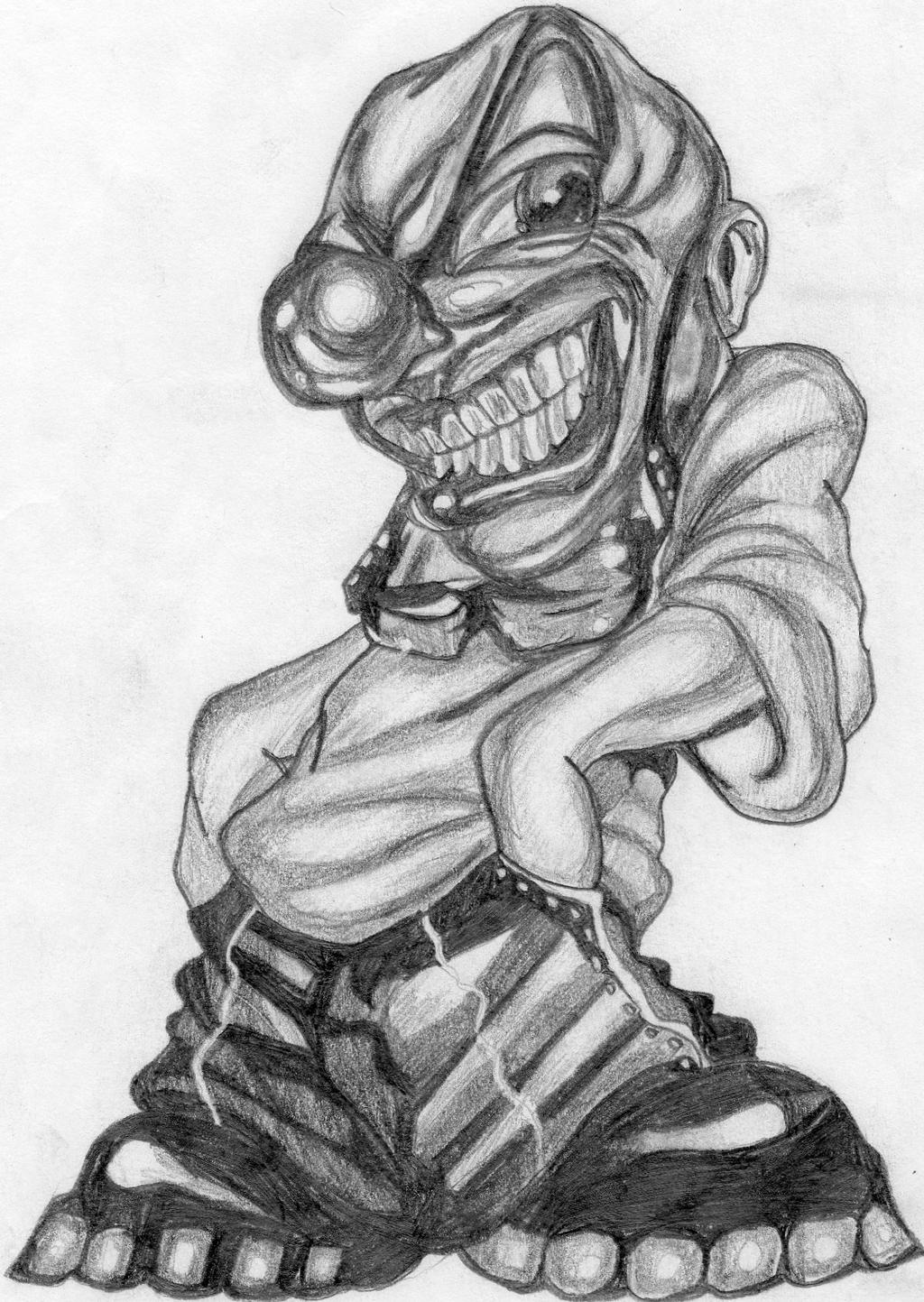 Clown Homie by S072N0 on DeviantArt See more ideas about easy drawings, car...