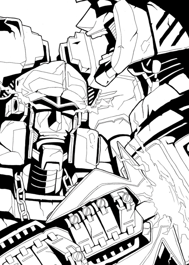 Megatron vs Cy-Kill