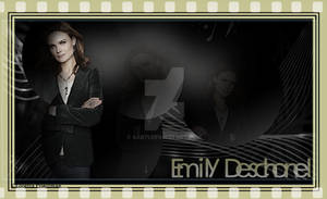 Emily Deschanel Poster art