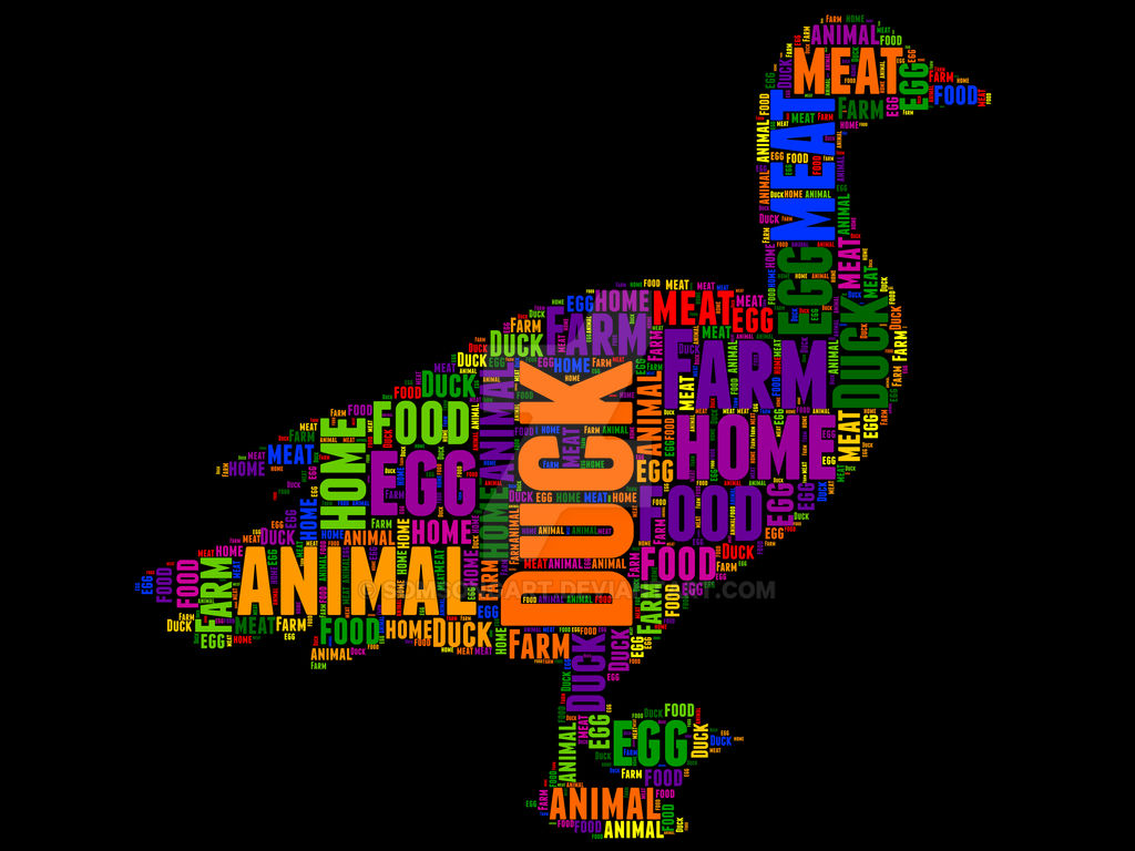 Duck Lettering Duck 9 typography by somsongart on DeviantArt