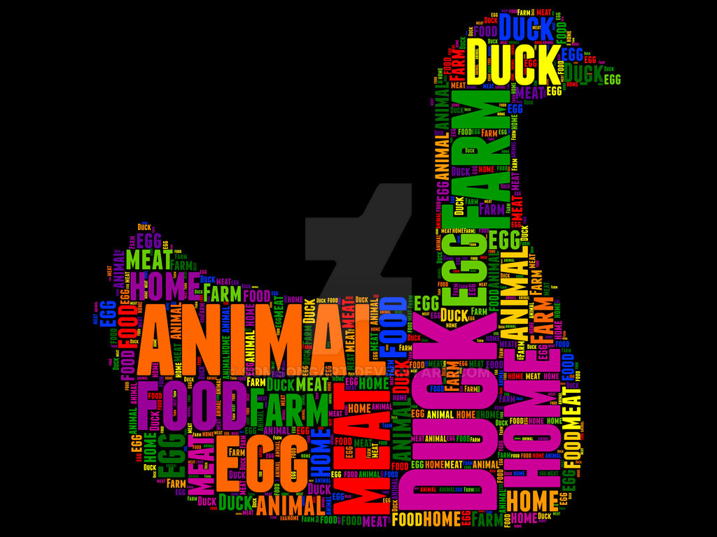 Duck Lettering Duck 2 typography by somsongart on DeviantArt