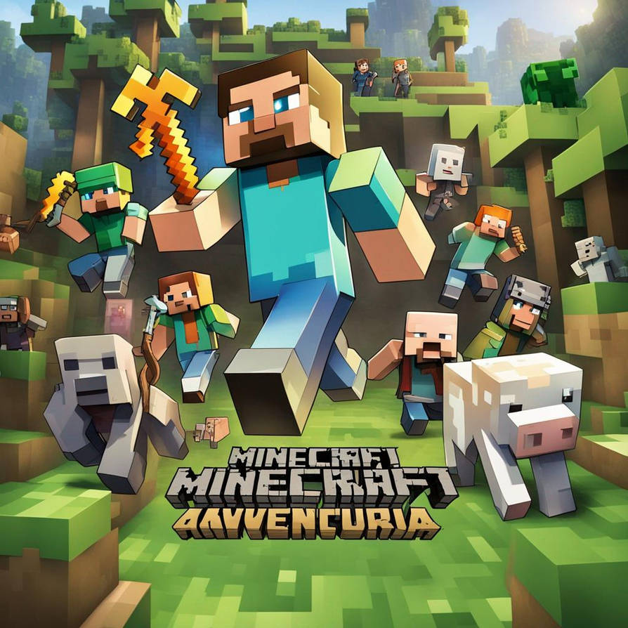 Minecraft Animation Poster Minecraft Movie Poster Animated With The Text L by SuperLeoTheHedgehogN ...