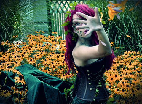 Steampunk poison ivy