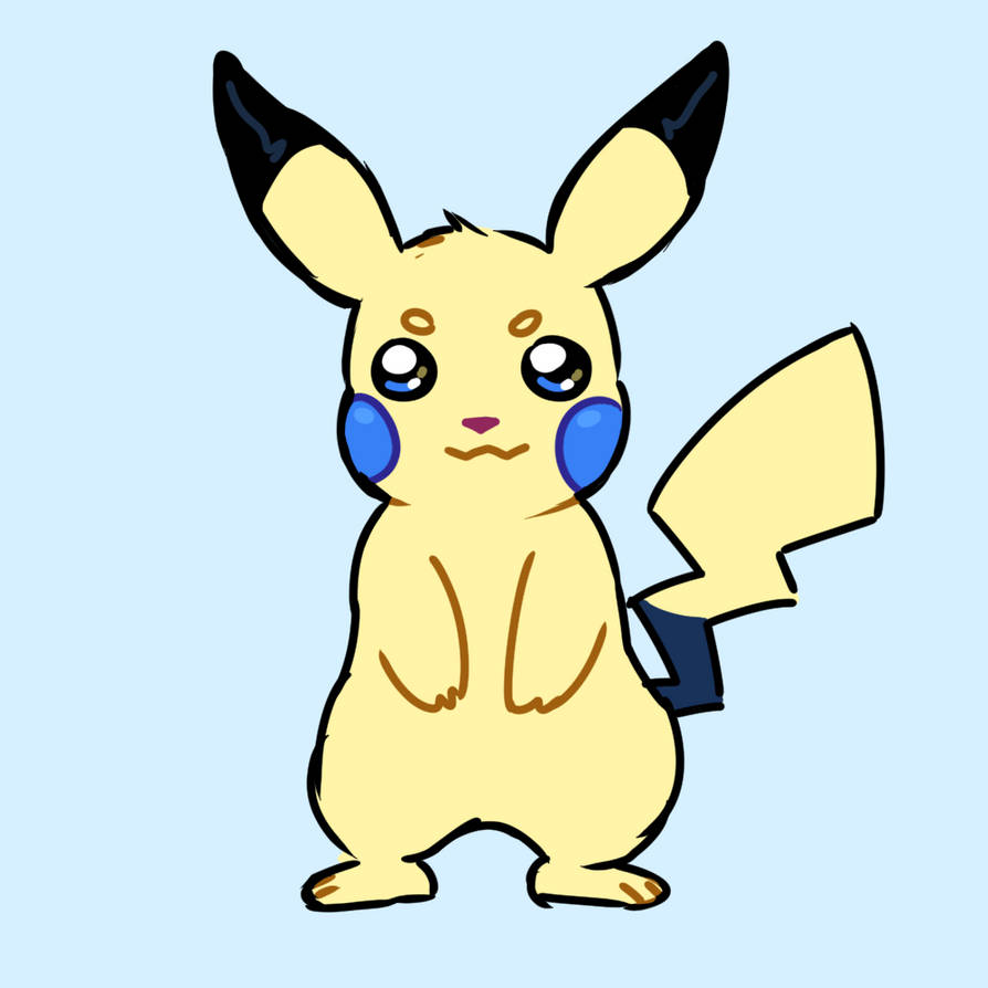 Pikachu Color Cheeks Pikachu Blue Cheeks by Arxielle on DeviantArt