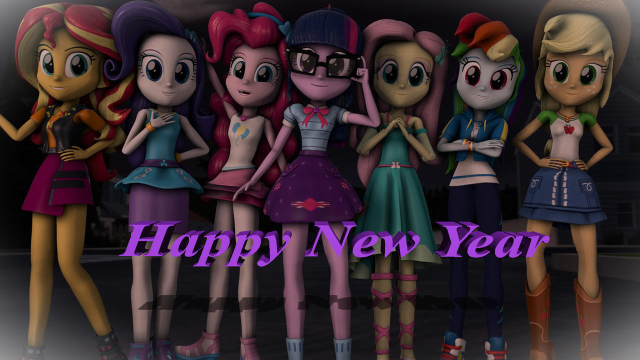 Humane 7 Deviantart Happy New Year from The HuMane 7 by OlivesPoll on DeviantArt