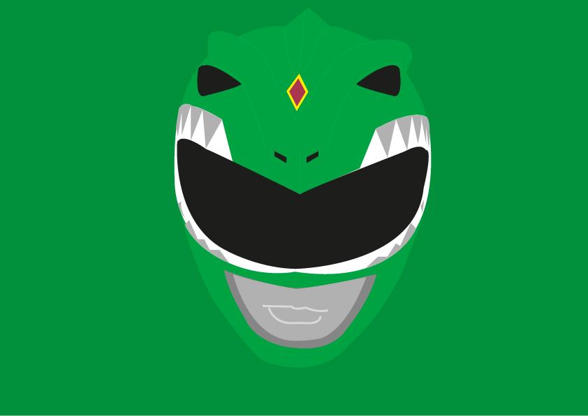 Green Ranger Helmet by Dspyder08 on DeviantArt