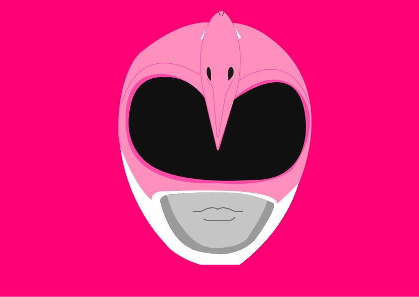 Pink Ranger helmet by Dspyder08 on DeviantArt