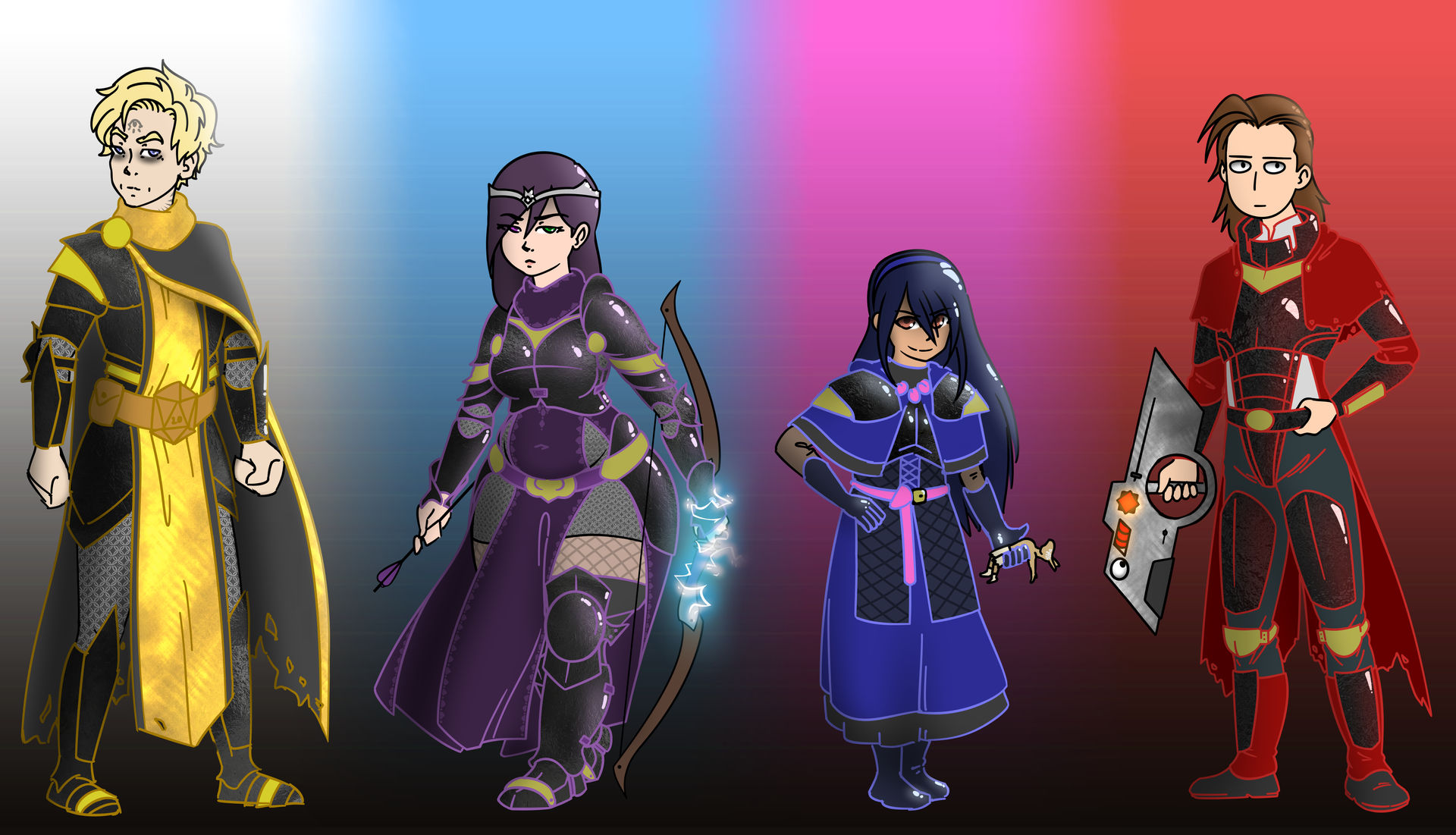 CW Cast: New Armor by seajayjoonyo on DeviantArt