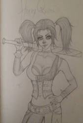 Harley Quinn sketch