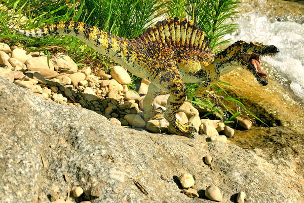 repainted Papo Spinosaurus II