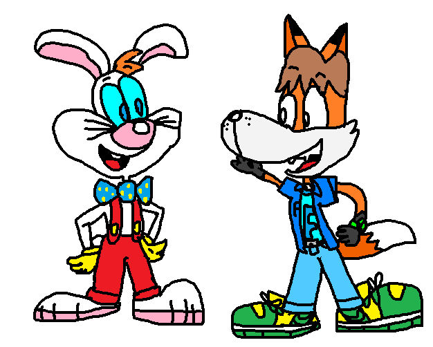 Roger Rabbit and Fabian Fox by Gmatias2017 on DeviantArt