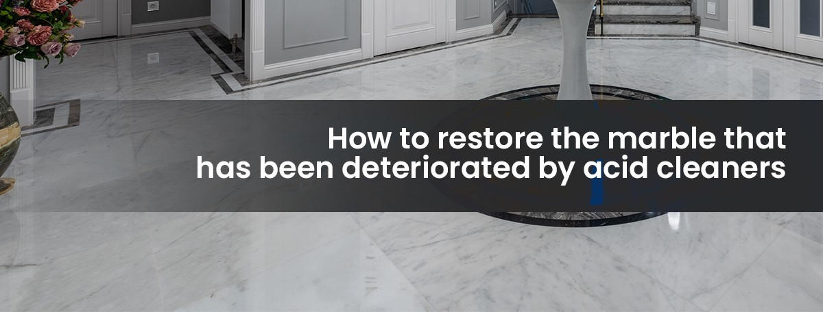 How to restore the marble that has been deteriorat by floorzymakeover ...