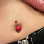 Doodle' belly button ring 