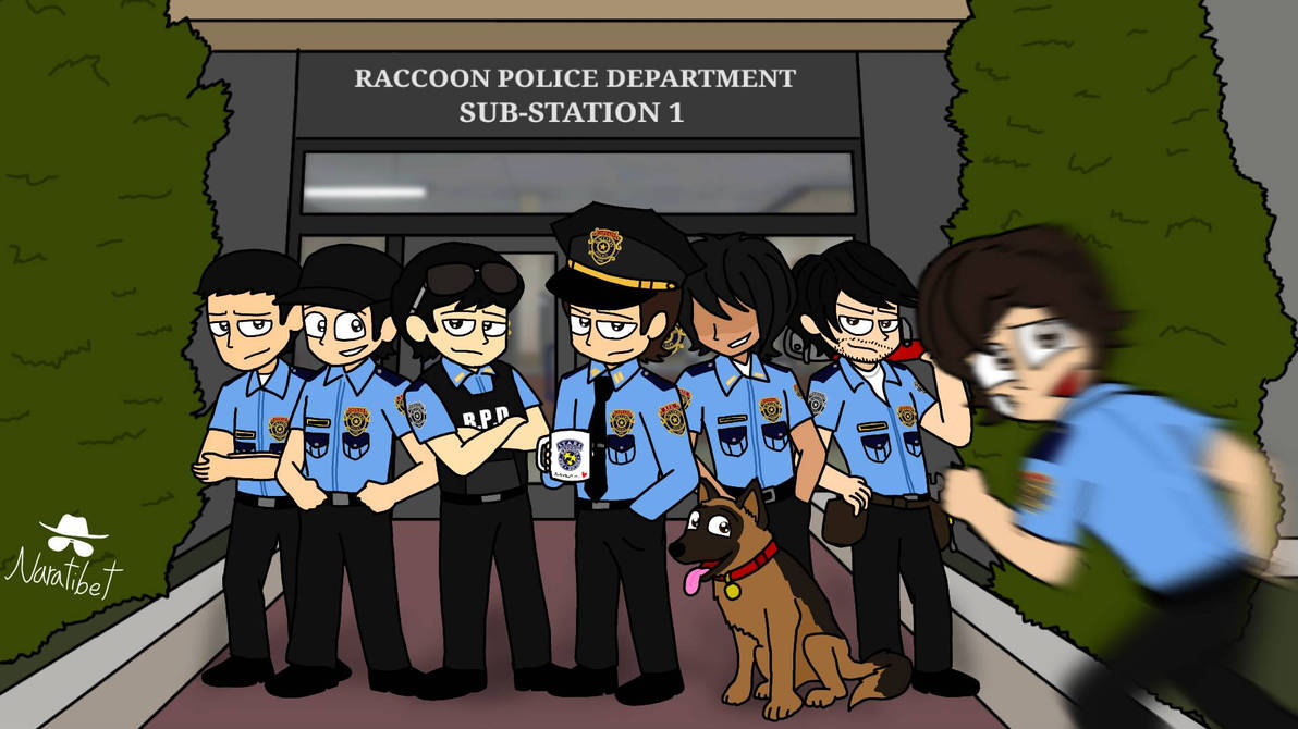 Little Rpd R.P.D. Sub-station 1 notable officers by Naratibet on DeviantArt