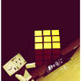 Rubiks cube and Danbo