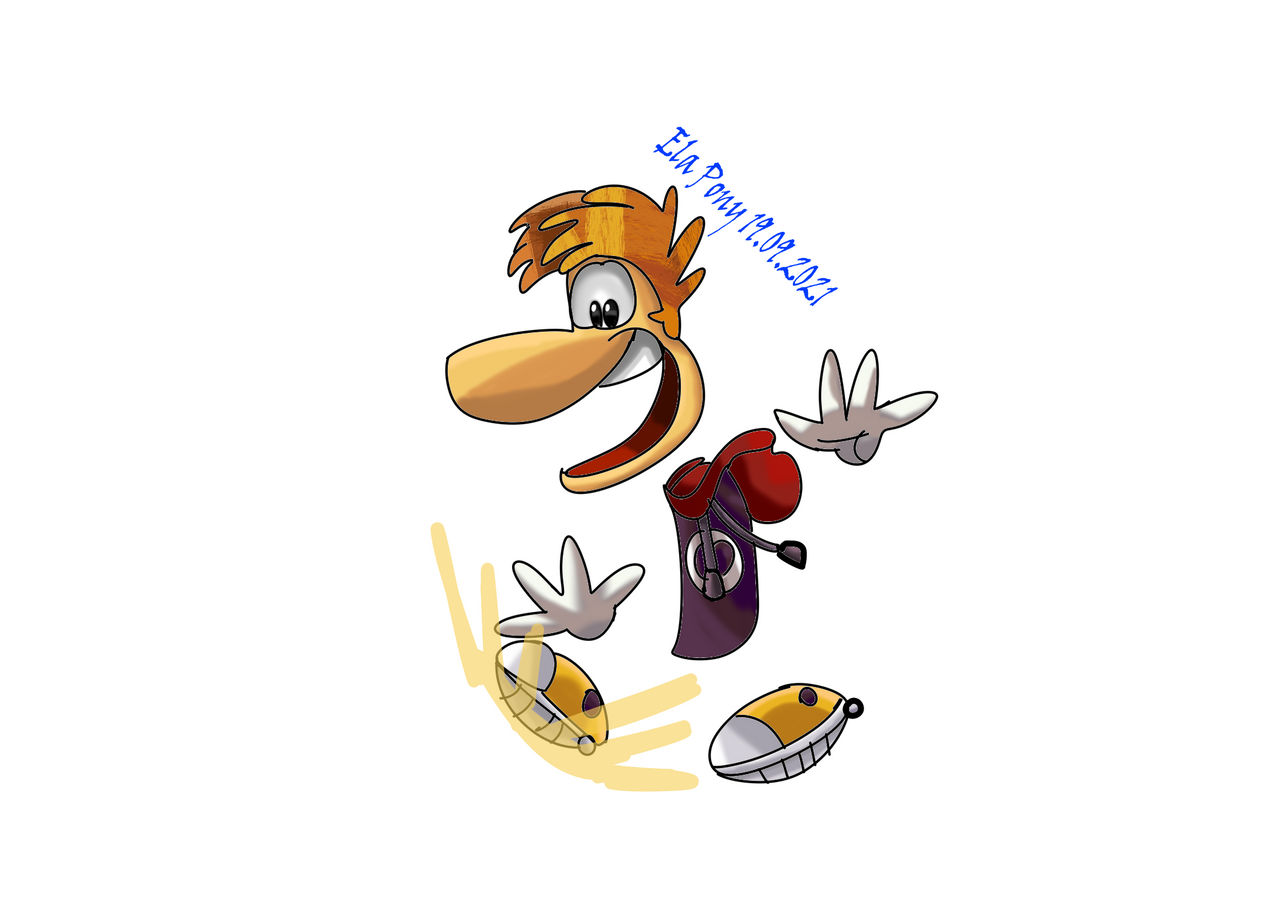 Rayman Happy by elapony1m on DeviantArt