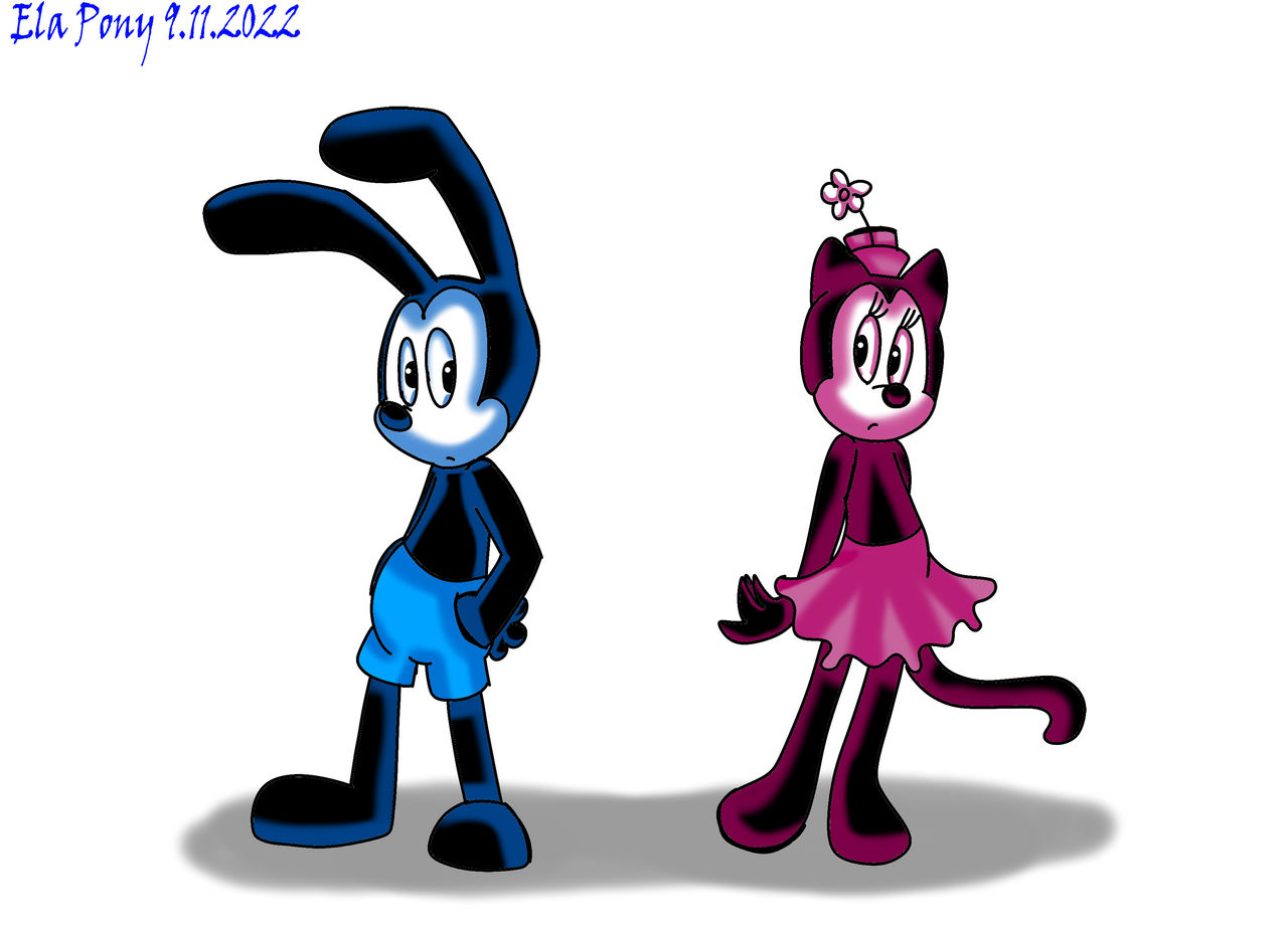 Oswald the Lucky Rabbit and Ortensia love by elapony1m on DeviantArt