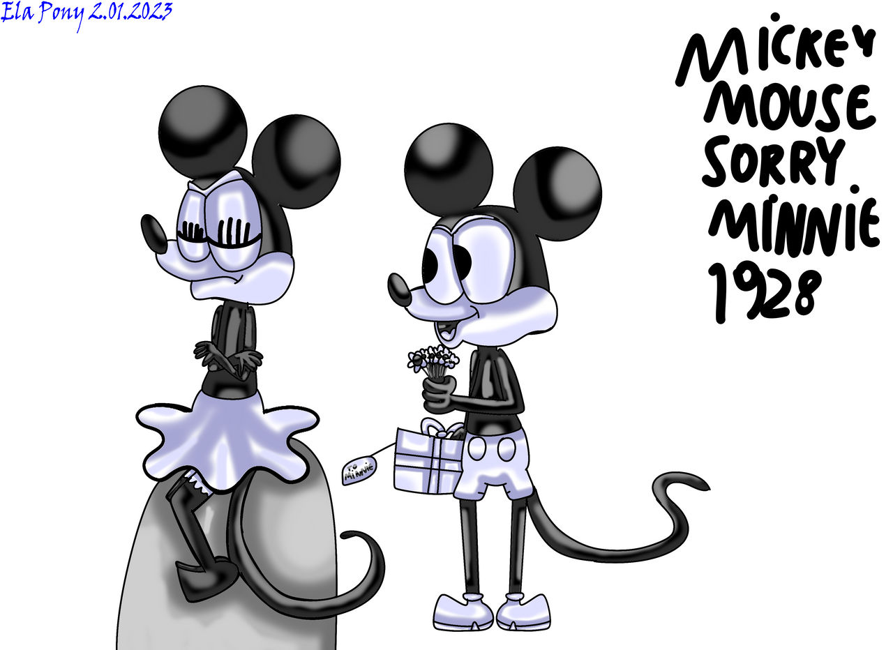 Sorry Minnie Myszka Miki and Myszka Minnie Sorry Minnie 1928 by elapony1m on DeviantArt