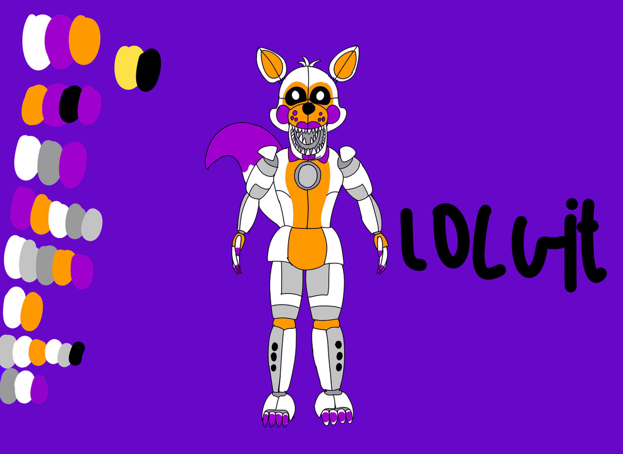 Lolbit First Design Lolbit 1 Redraw by elapony1m on DeviantArt