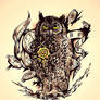 Tattoo design_The Master of time