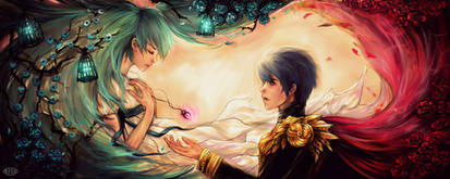 Miku and Kaito = Romeo and Juliet