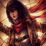 Attack on Titan_Mikasa