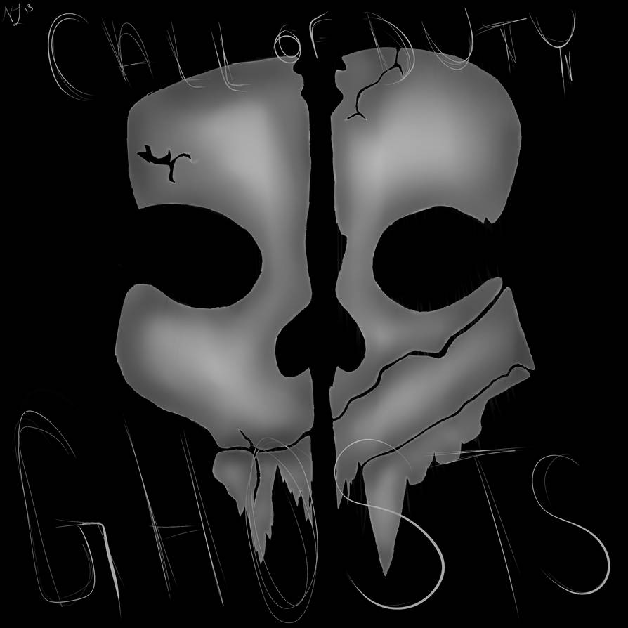My version of the CoD: Ghosts logo by ScoriaA7X on DeviantArt