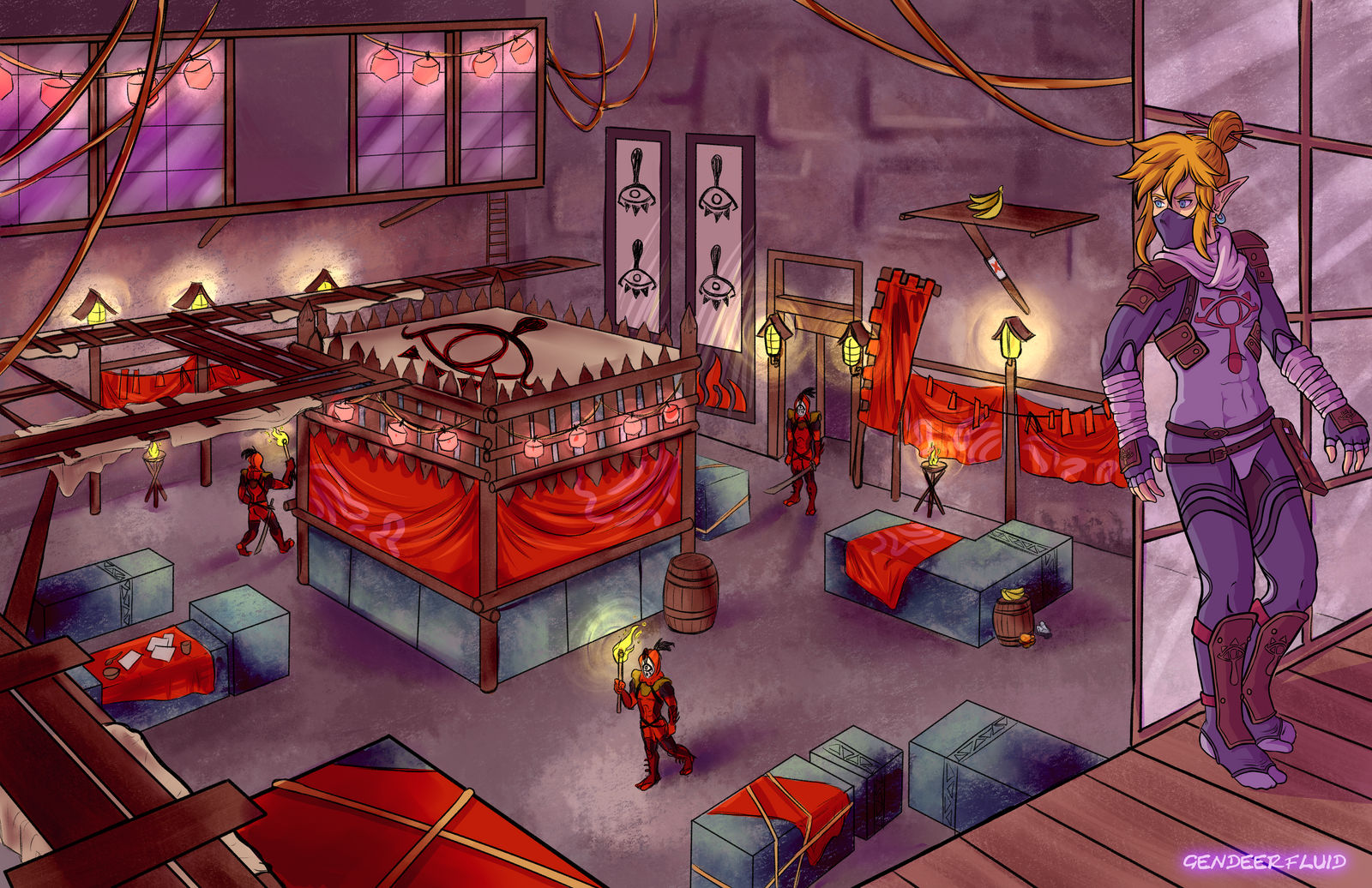 BOTW Yiga Hideout By Gendeerfluid On DeviantArt botw-yiga-hideout-by-gendeerfluid-on-deviantart