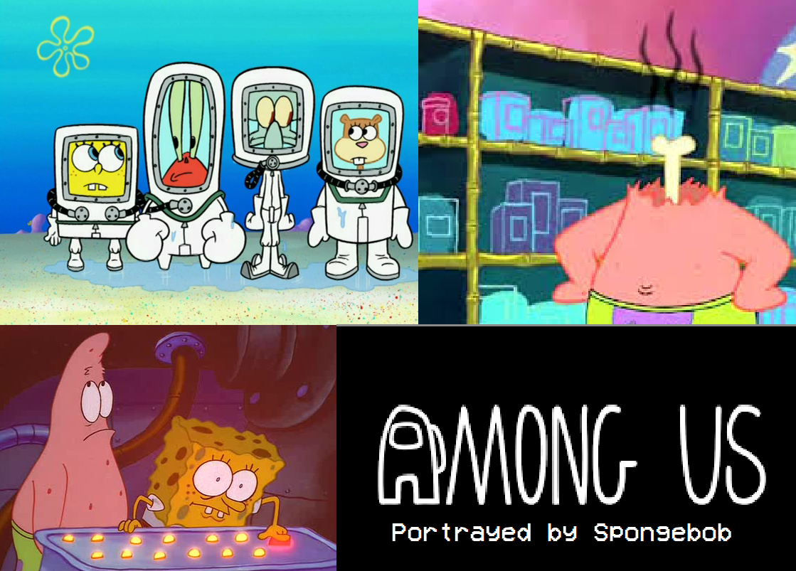 Among us meme : r/spongebob